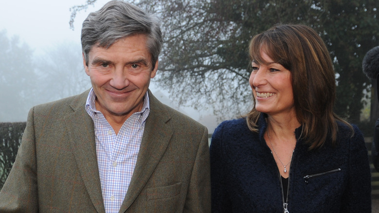 Michael and Carole Middleton smiling