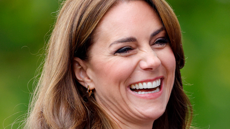 Kate Middleton laughing