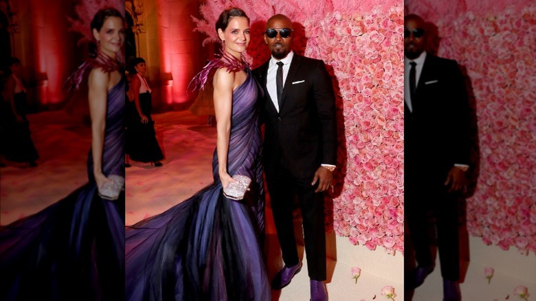 Katie Holmes, Jamie Foxx at 2019 Met Gala