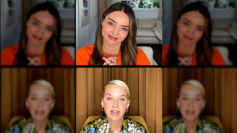 Katy Perry, Miranda Kerr on IG Live 