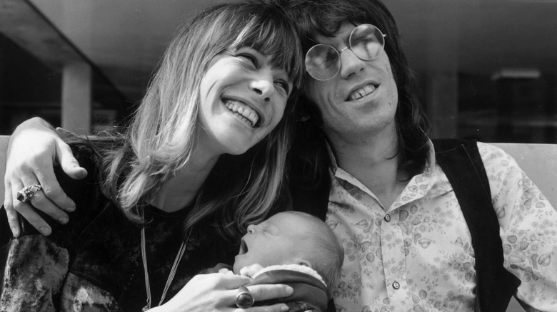 Anita Pallenberg, Keith Richards baby