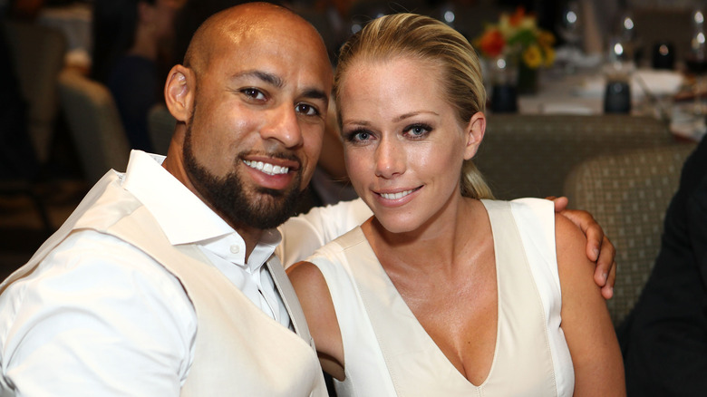 Hank Baskett, Kendra Wilkinson, their son