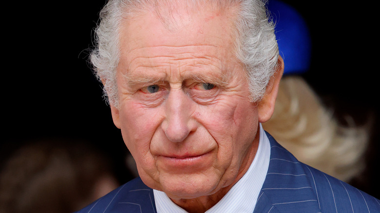 Close-up of King Charles