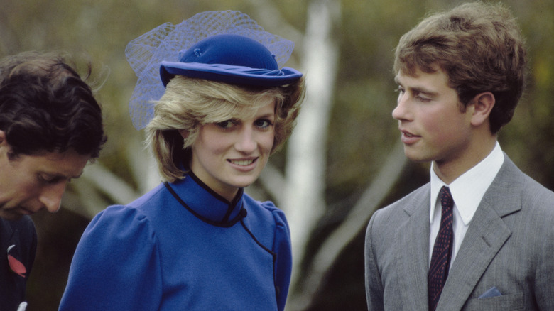 Princess Diana and Prince Edward