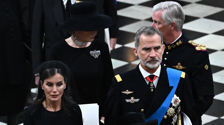 Queen Letizia and King Felipe