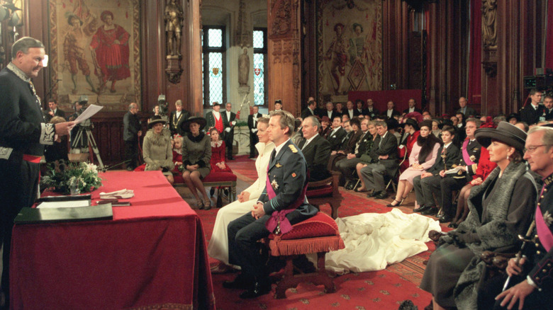 King Philippe and Queen Mathilde wedding