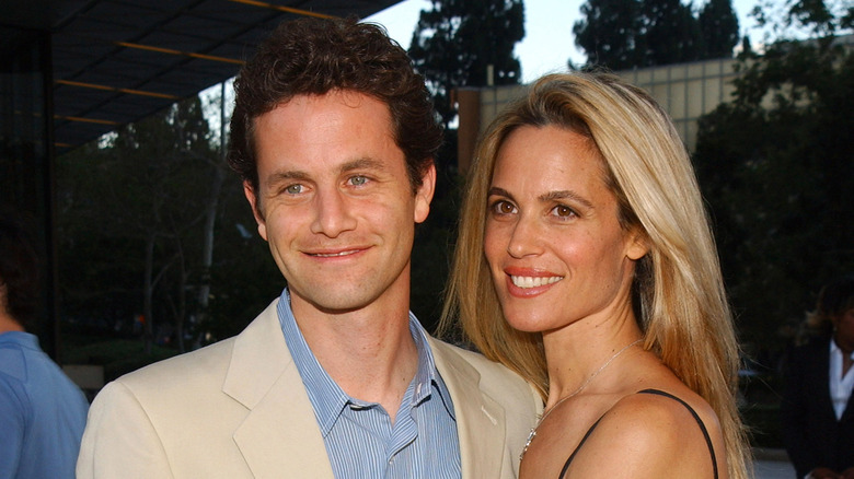 Kirk Cameron and Chelsea Cameron smiling