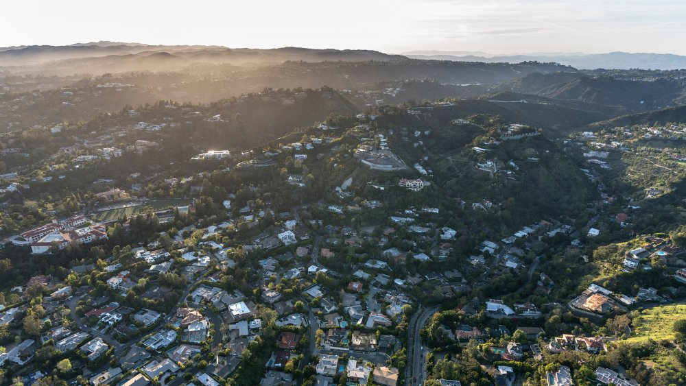 The Holmby Hills area, where Kylie Jenner's home is located