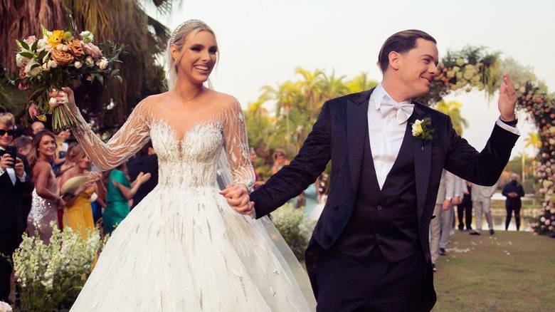 Lele Pons and Guaynna's wedding