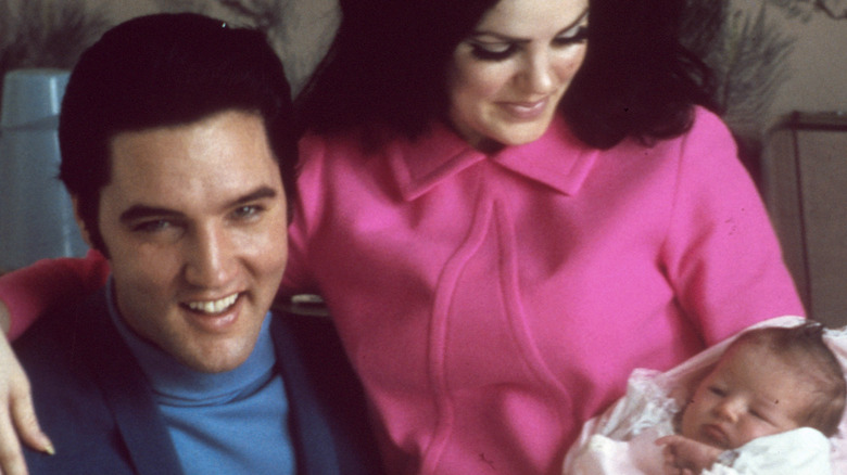 Elvis, Priscilla, Lisa Marie