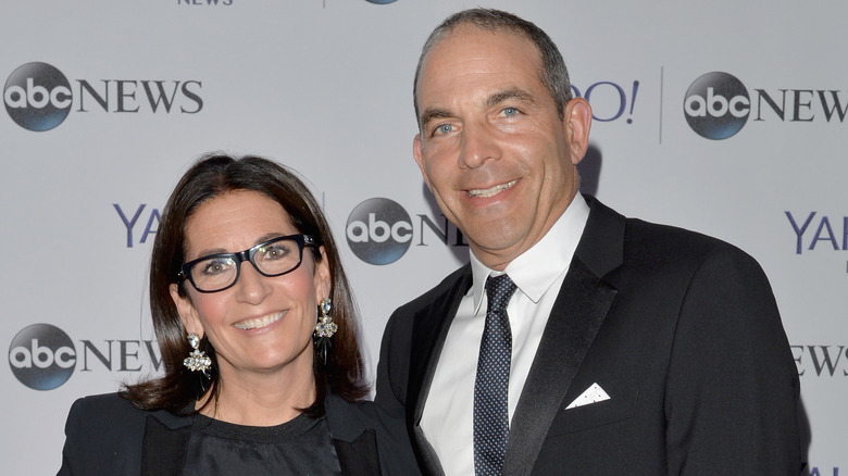 Bobbi Brown and Steven Plofker smiling