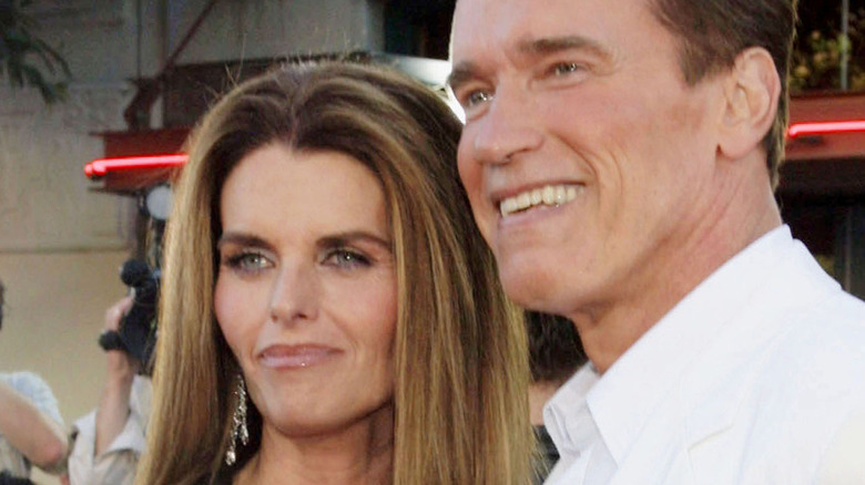 Maria Shriver and Arnold Schwarzenegger at formal event