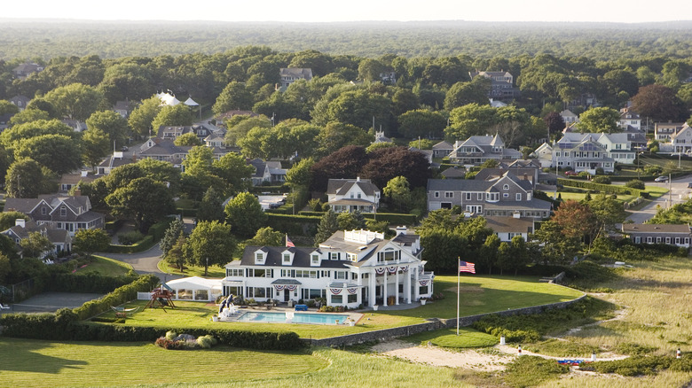 The Kennedy Compound at Cape Cod Massachusetts