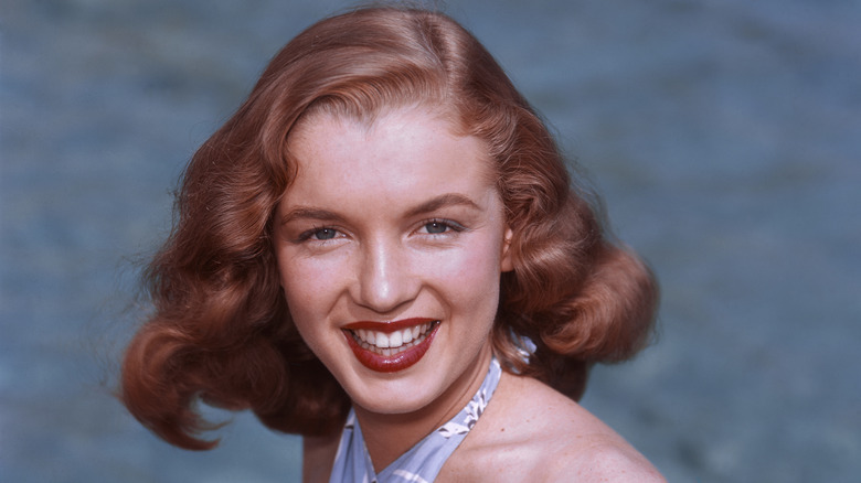 Marilyn Monroe smiling