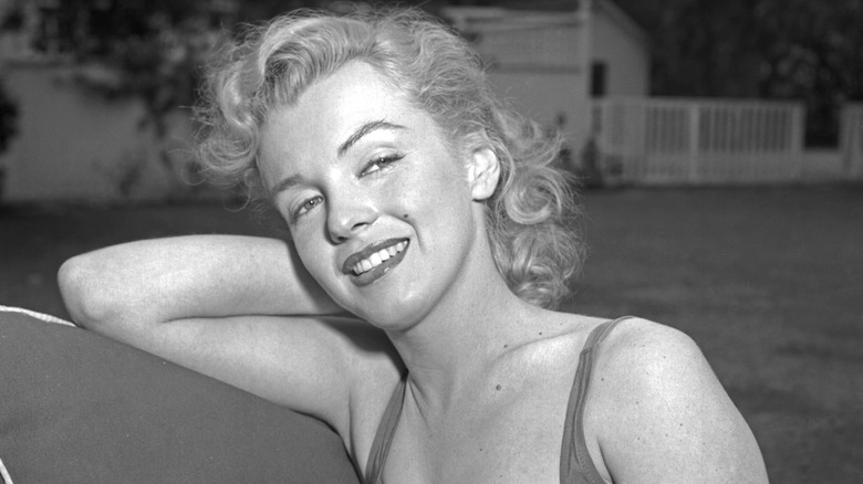 Marilyn Monroe smiling