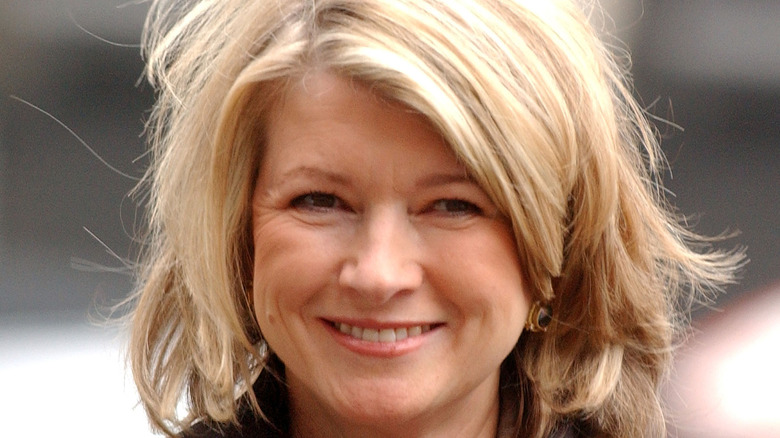 Martha Stewart smiling for photo