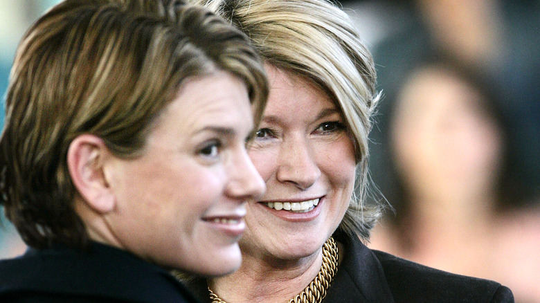 Martha and Alexis Stewart