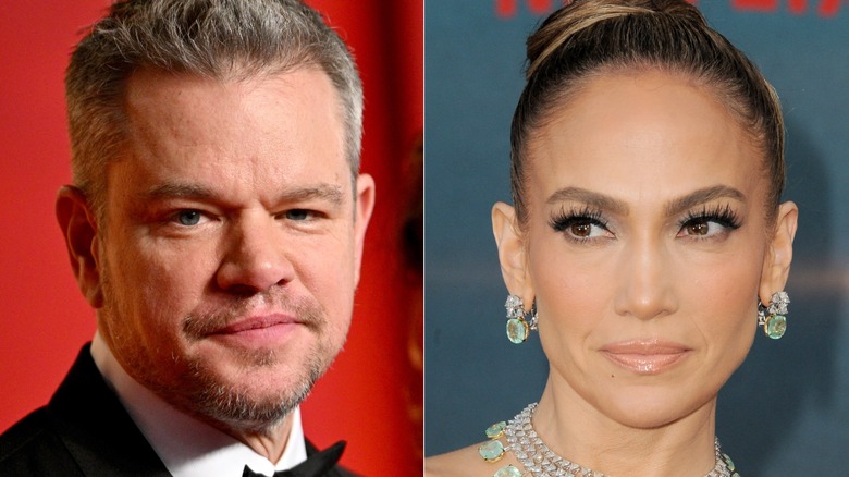 Matt Damon and Jennifer Lopez