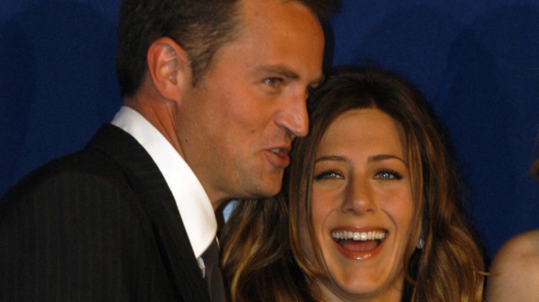 Matthew Perry and Jennifer Aniston