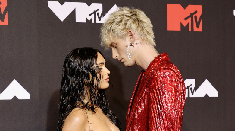 Megan Fox, MGK share a moment