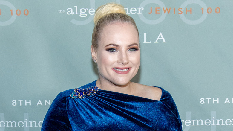 Meghan McCain smiling