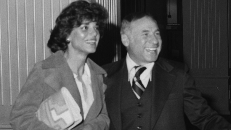 Mel Brooks, Anne Bancroft attending an event in 1980