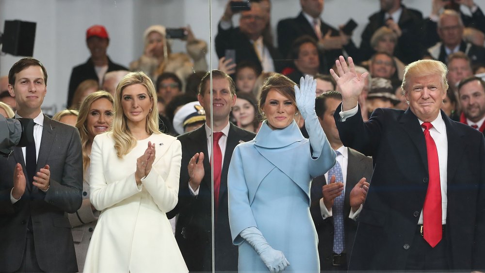 The Trumps on Inauguration Day