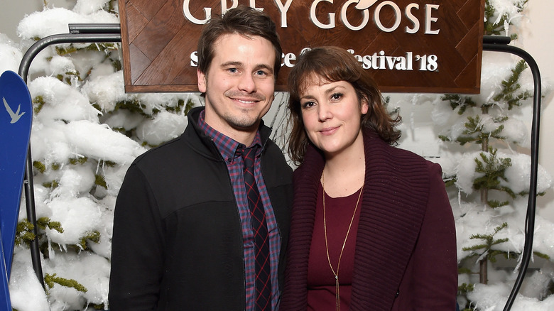 Jason Ritter, Melanie Lynskey at Sundance