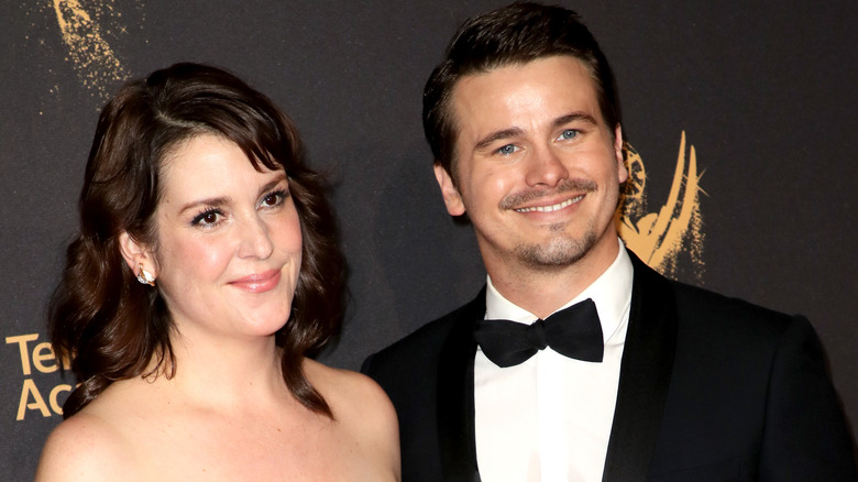 Melanie Lynskey and Jason Ritter, 2017