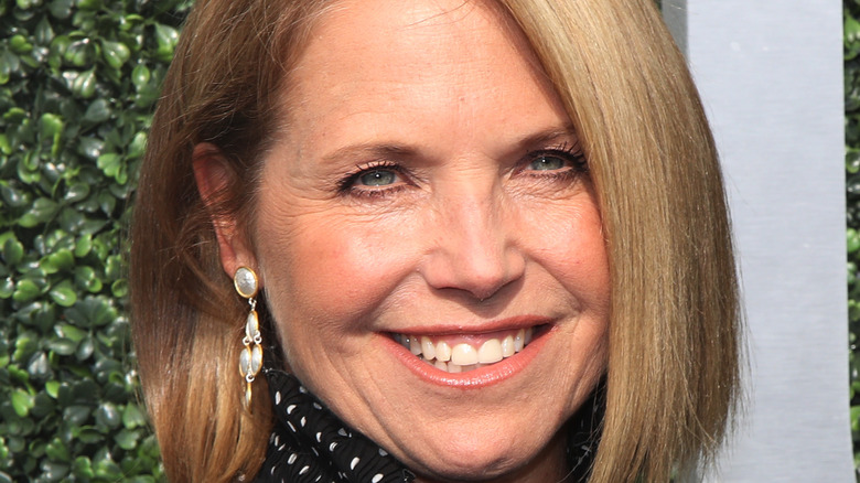 Katie Couric smiling