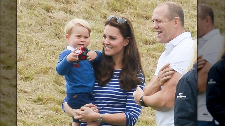 Mike with Kate and George