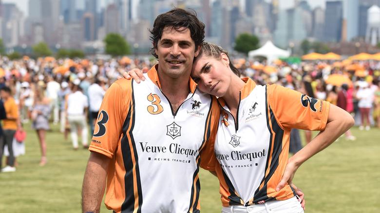 Nacho Figuera Delfina Blaquier at polo match