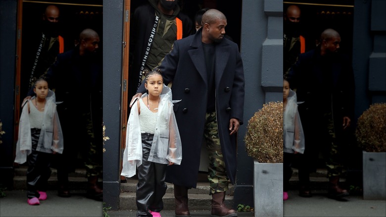 Kanye and North West 2020