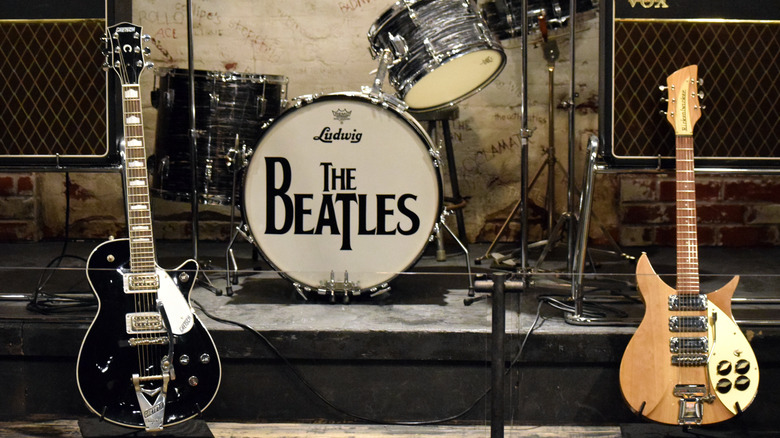 The Beatles instruments.