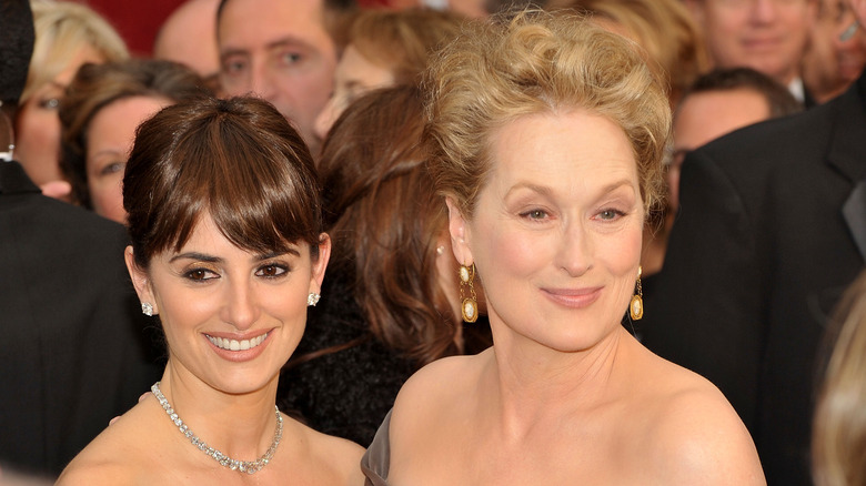 Penelope Cruz and Meryl Streep at the 2009 Academy Awards