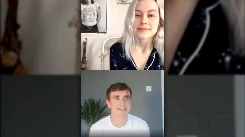 Phoebe and Paul's Instagram live