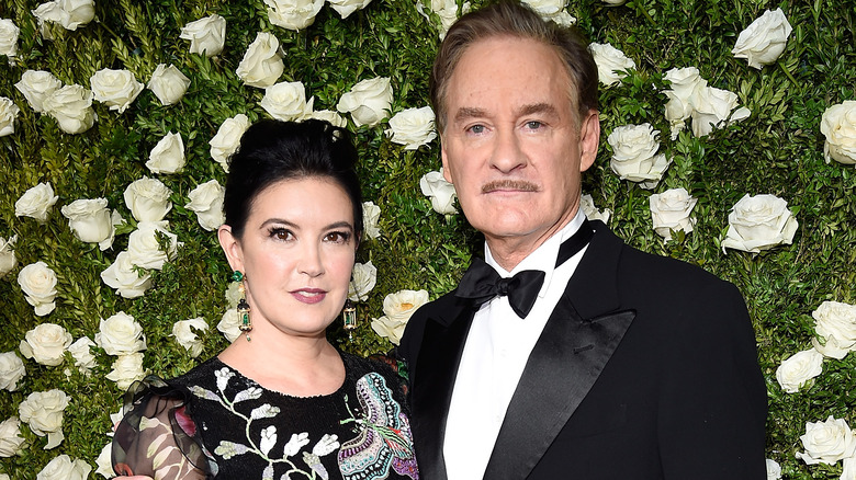 Phoebe Cates and Kevin Kline at the Tony Awards.