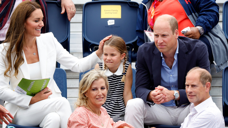 Princess Catherine, Prince William, Duchess Sophie, and Prince Edward