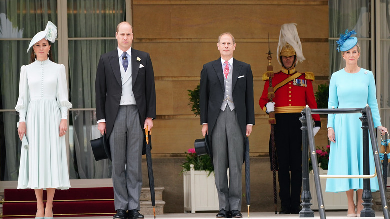 Princess Catherine, Prince William, Prince Edward, and Duchess Sophie