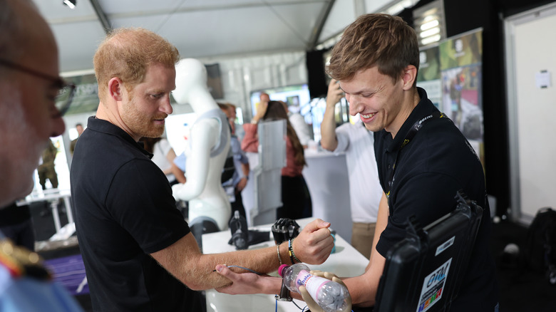 Prince Harry at event for rehabilitators