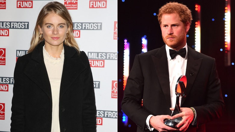 Prince Harry and Cressida Bonas attending events