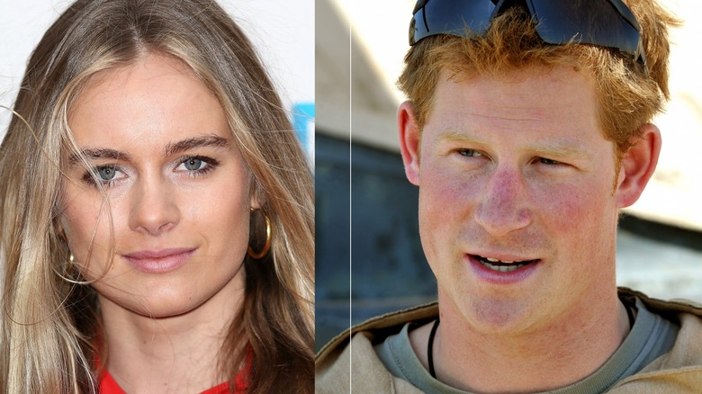 Prince Harry and Cressida Bonas smiling