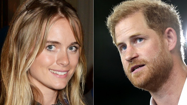 Prince Harry and Cressida Bonas smiling