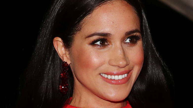 Meghan Markle smiling