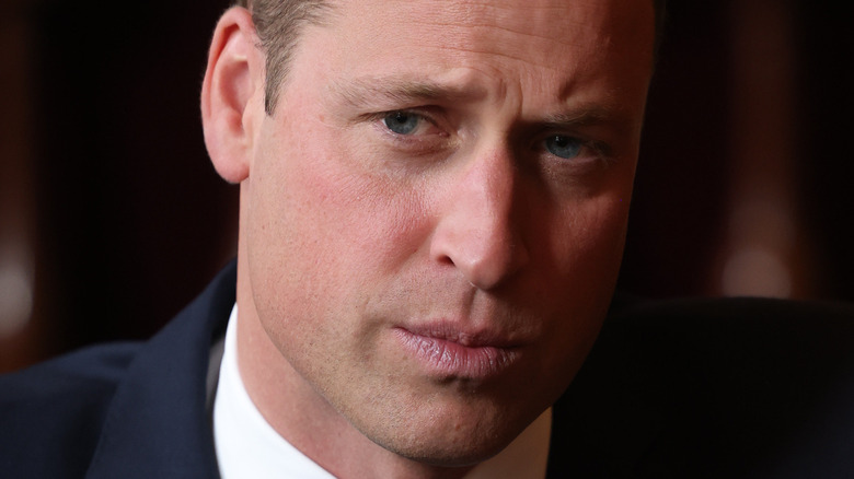 Prince William listening