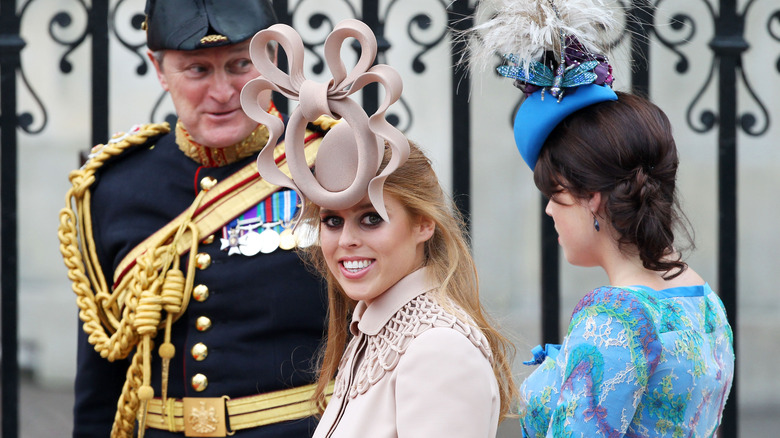 Princess Beatrice at Prince William's wedding