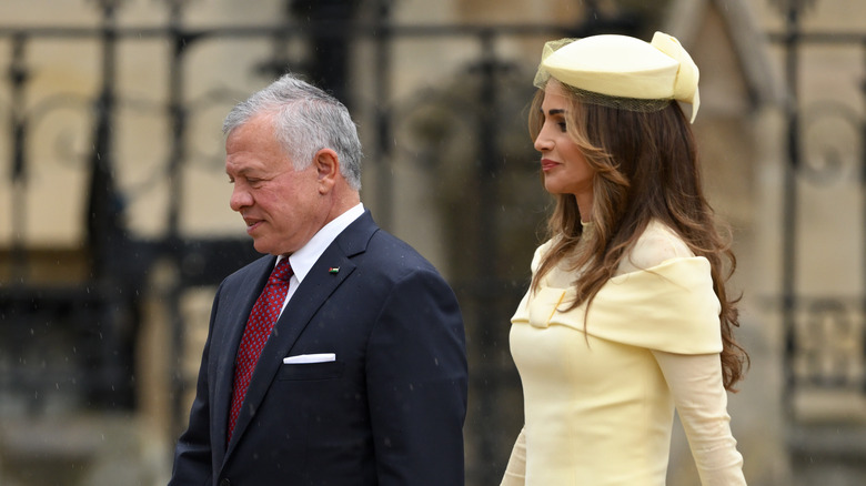 Abdullah and Rania at coronation 