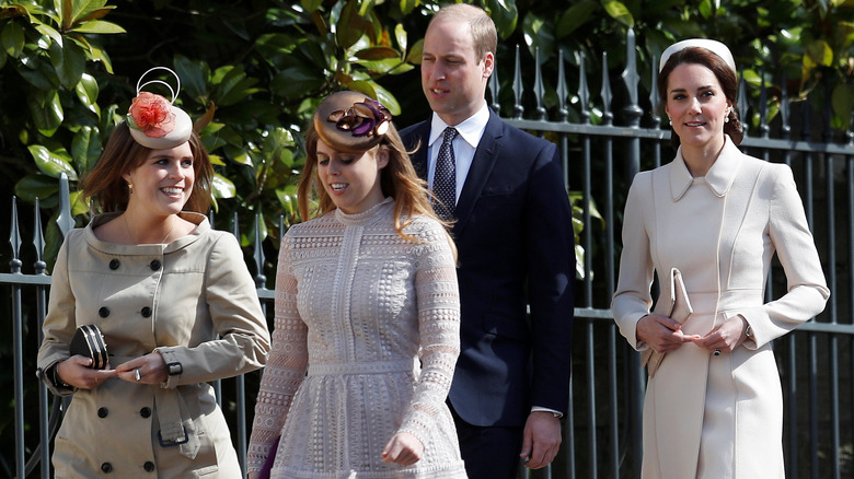 Princesses Beatrice, Eugenie and Cambridges