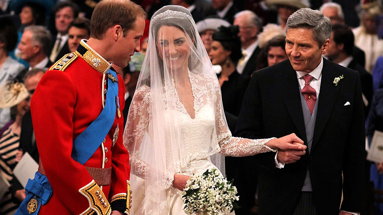 Prince William and Princess Catherine getting married