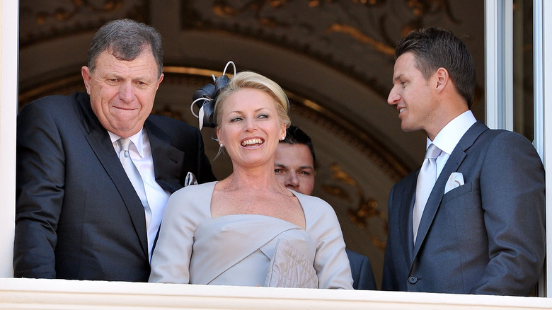 Charlene's family in Monaco